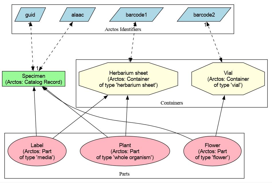 ALA mapping to Arctos structure